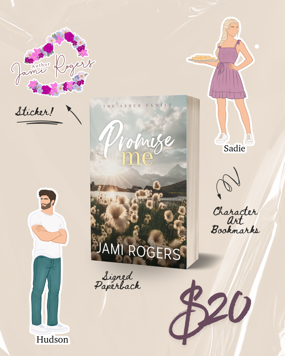 Promise Me Signed Paperback - Discreet Edition