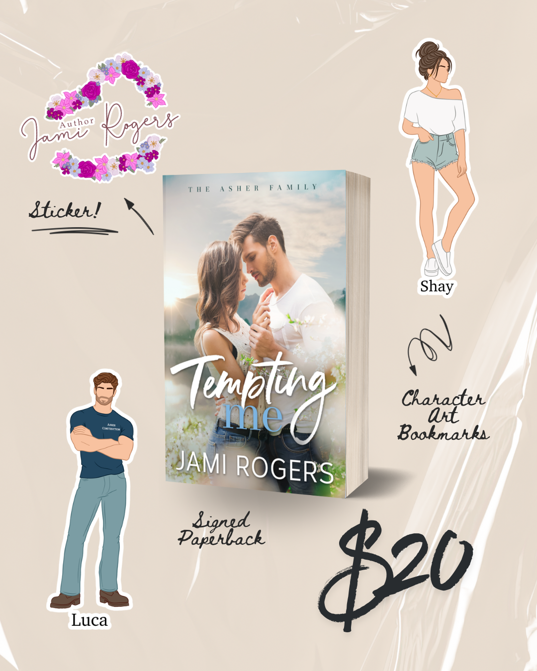 Tempting Me Signed Paperback